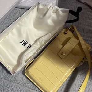 JW PEI YELLOW PHONE/MINI WALLET BAG